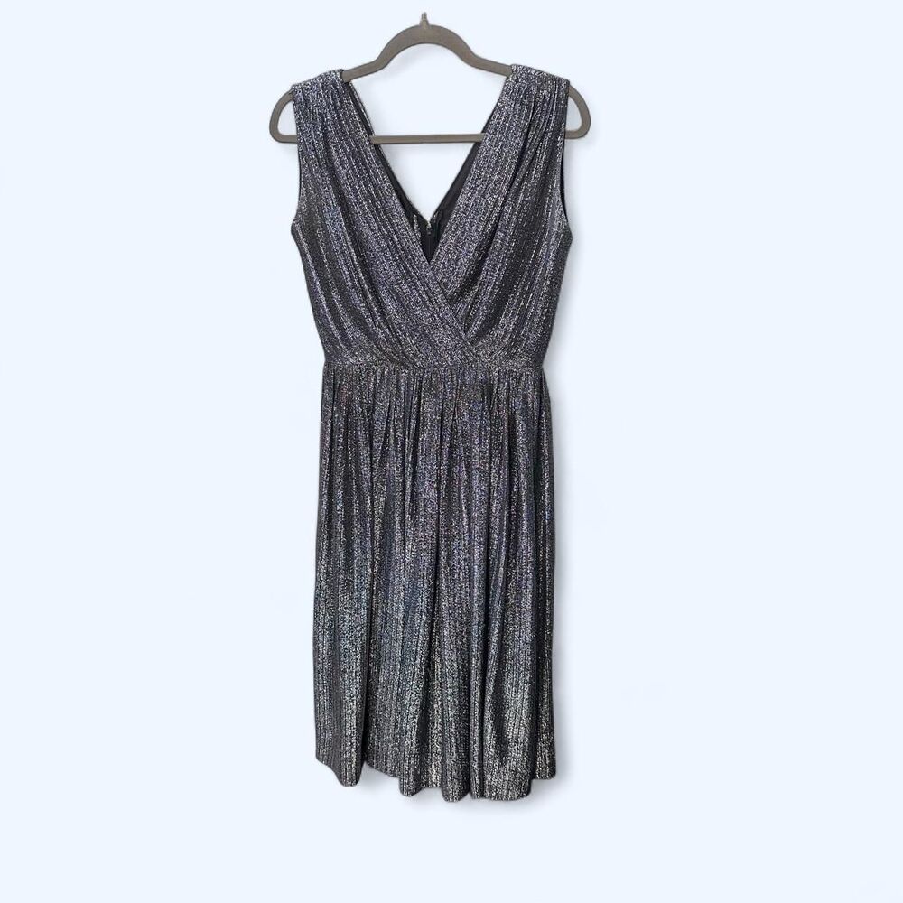 Unbranded Women's Silver and Grey Going-out-dresses